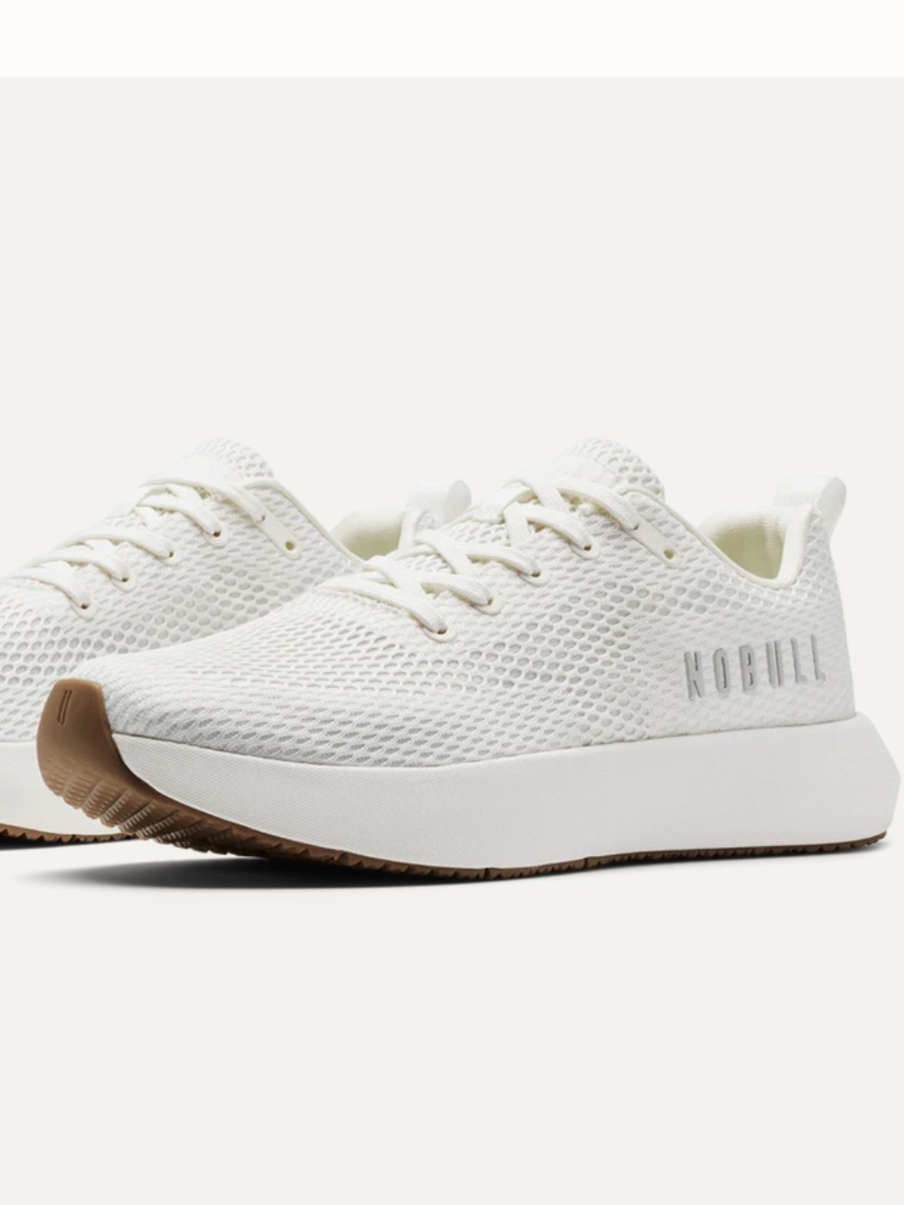 NEW⭐️Nobull Unisex Drive 2 Hybrid Training Shoes in classic white gum $150